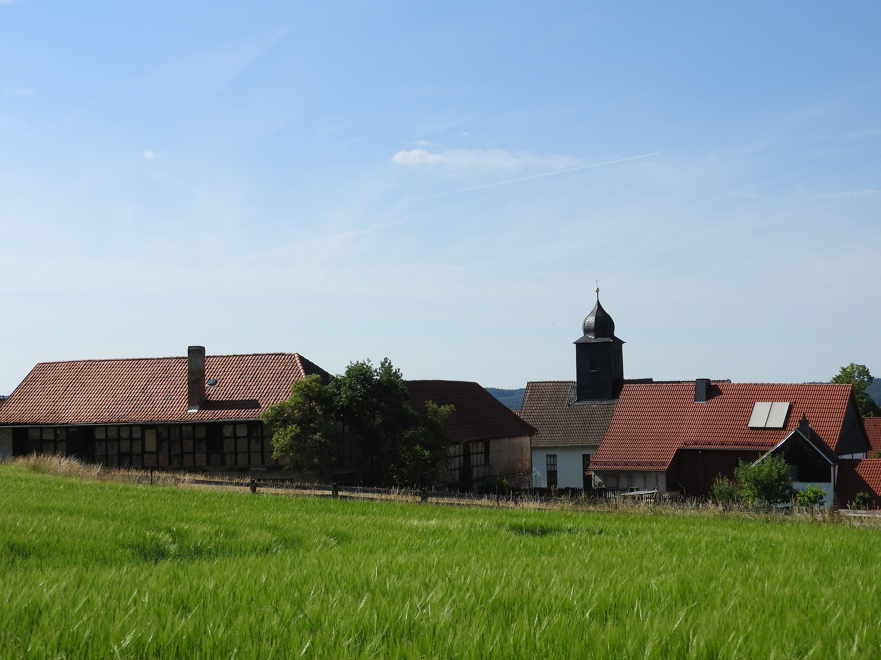 Burgwitz vom Süden aus gesehen