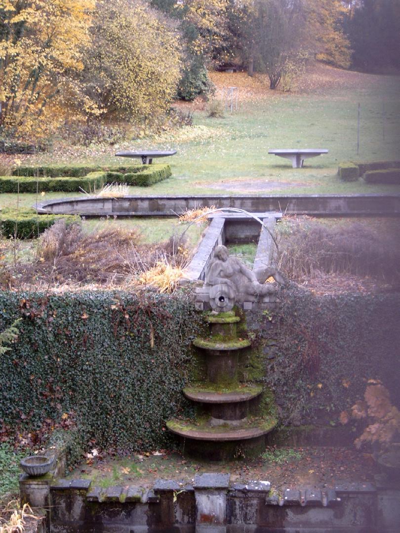 Wasserspiel hinter dem Schloß